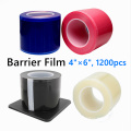 Universal Protective Tattoo Sheet Barrier Film Black Blue Pink Clear Adhesive Disposable Dental Barrier Film